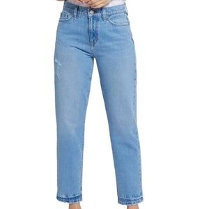 NYDJ Charlotte Relaxed Jeans 👖 Sz 31 NWT Distressed